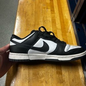 Used Nike Dunks (US Men’s 9) black and white colorway